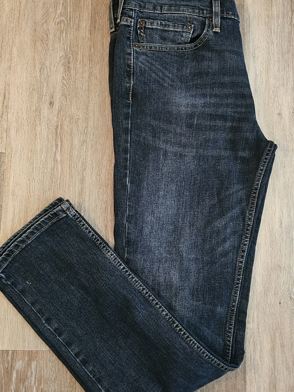 Levi's 511 Men's Dark Blue Slim Fit Jeans Sz 34 x 34